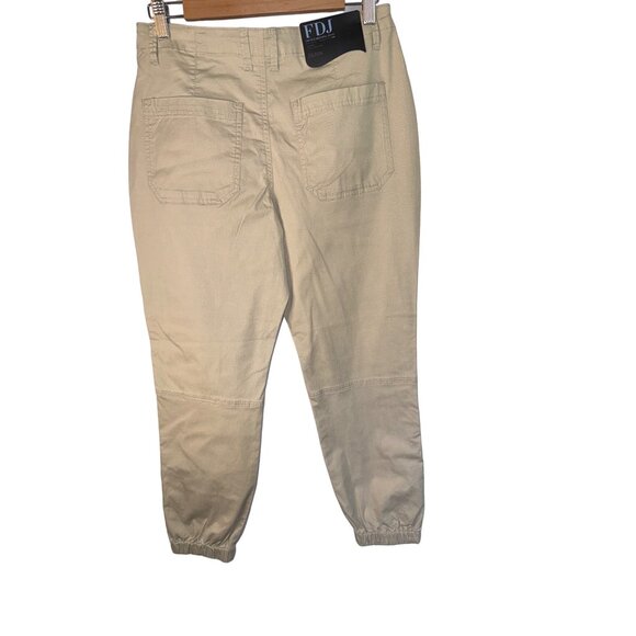 NWT FDJ Tencel Cargo Olivia Slim Ankle Utility Pants Beige 4 GorpCore StreetWear - Picture 12 of 13